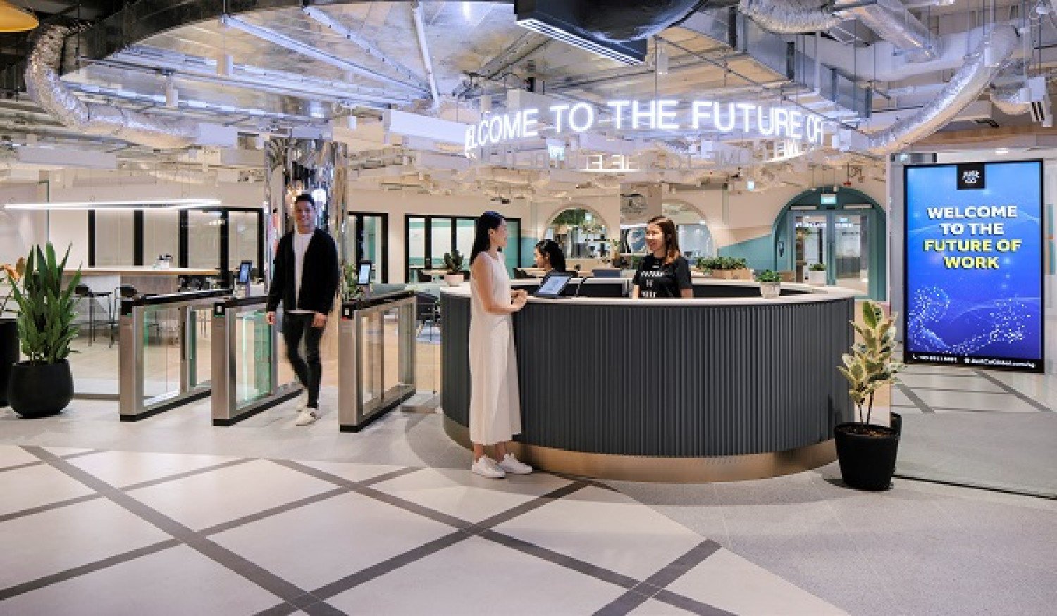 JustCo unveils its first tech-enabled workspace at The Centrepoint - Property News