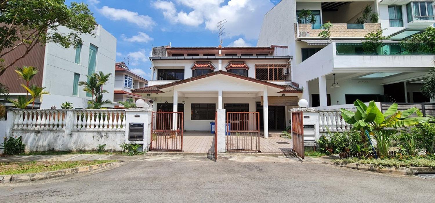 Two 999 Year Leasehold Terrace Houses In Kovan For Sale Singapore Property News