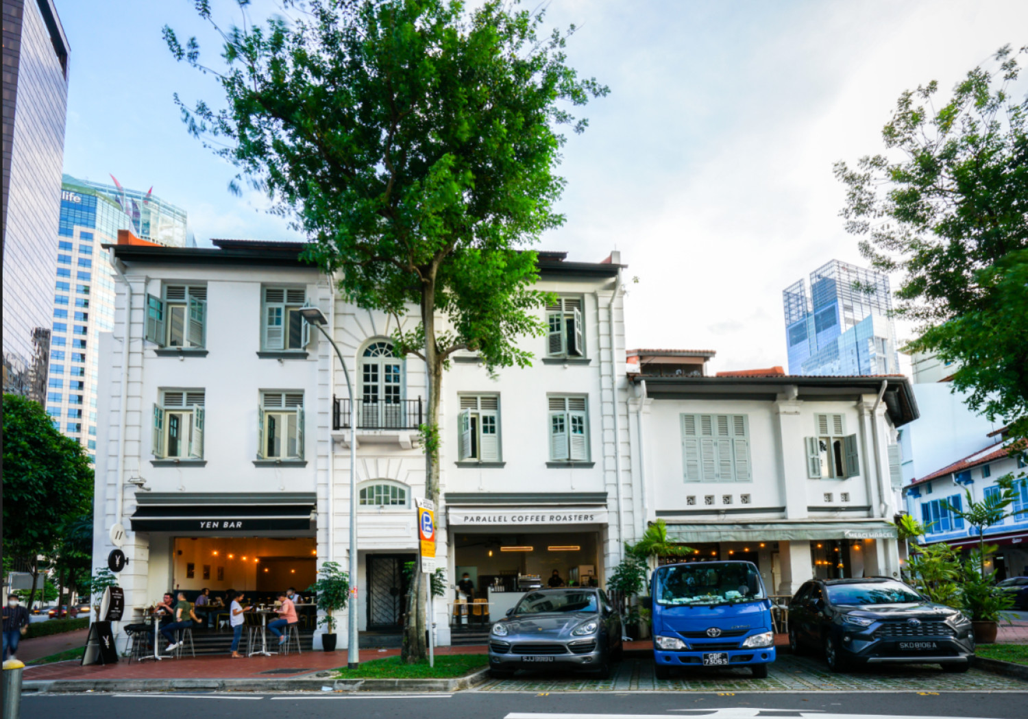 Five adjoining shophouses at Club Street sold for $25.9 mil to ABR Holdings - Property News