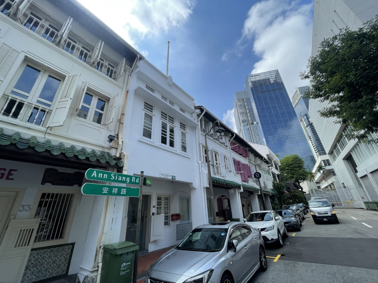 Pair of commercial shophouses on Ann Siang Hill on the market for $33.8 mil - Property News