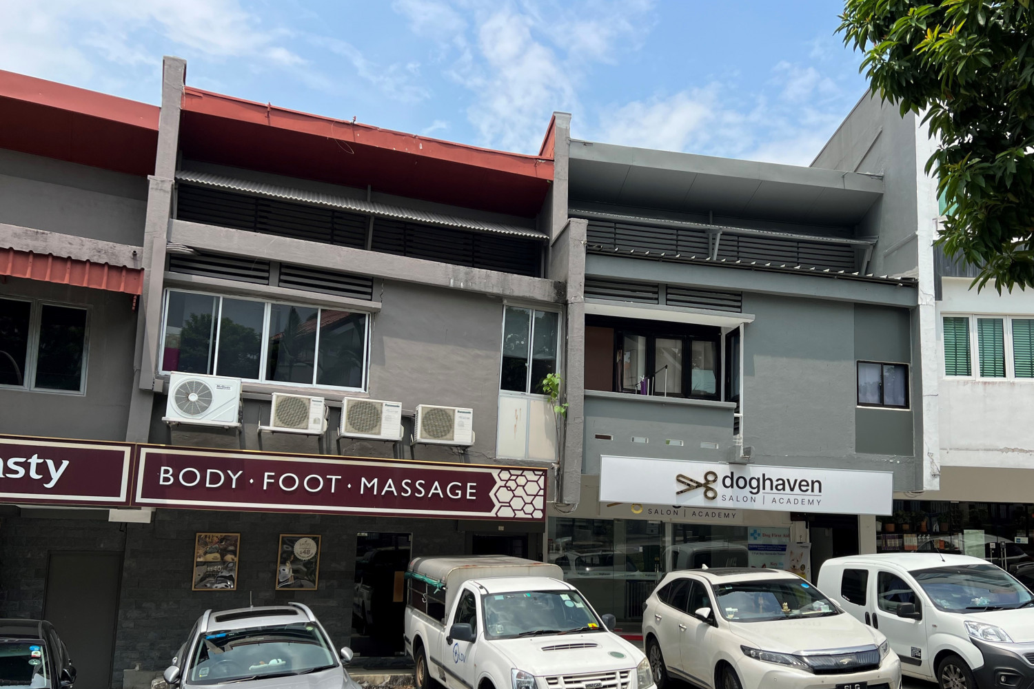 Two adjoining shophouses off Upper Thomson Road for sale at $10.5 mil - Property News