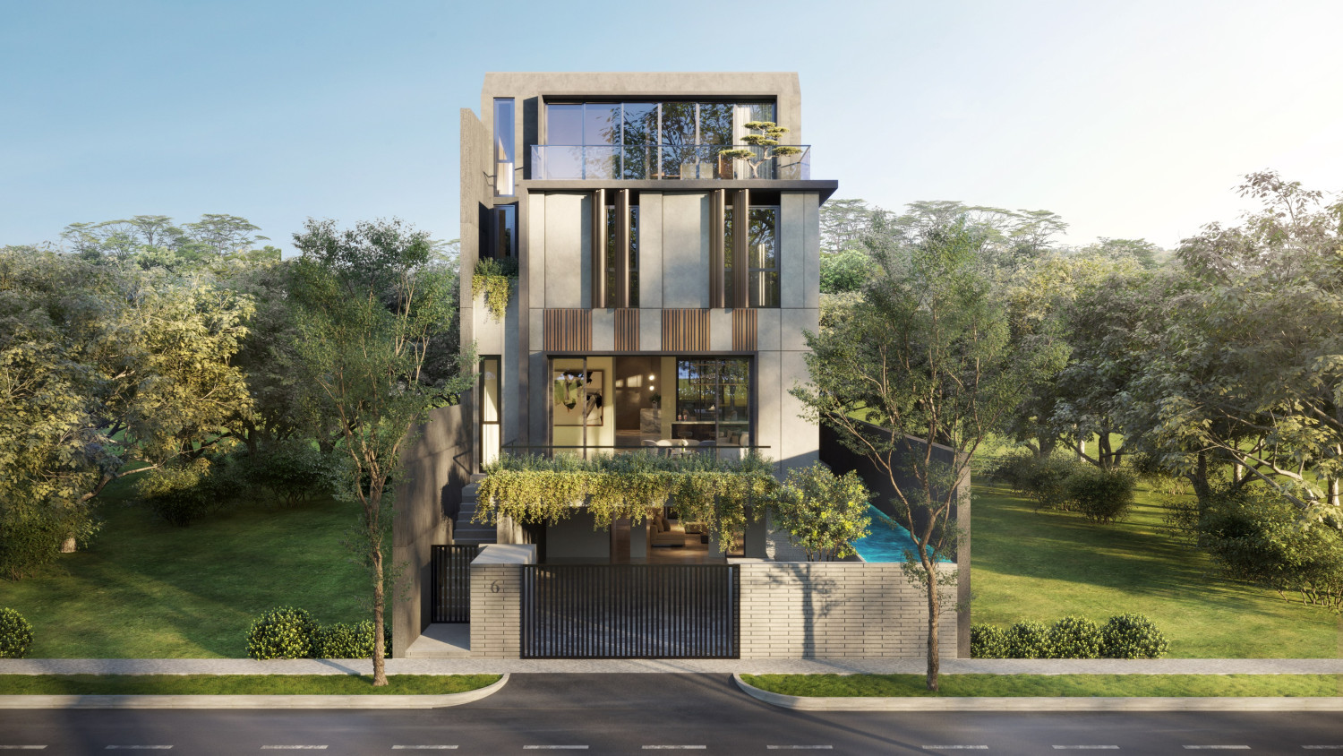 New freehold semi-detached house in Greenleaf Lane for sale at $14.5 mil - Property News