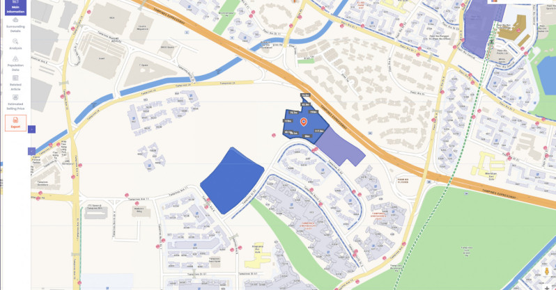 Sim Lian awarded Tampines Street 62 (Parcel B) EC site at record $721 psf ppr