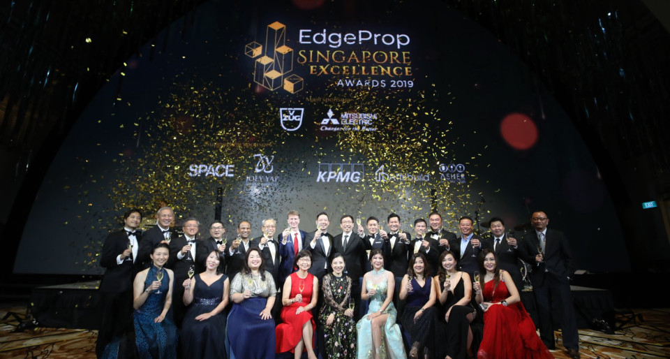 Oxley Holdings and CDL clinch major wins at EdgeProp Singapore Excellence Awards 2019 - New launch property news