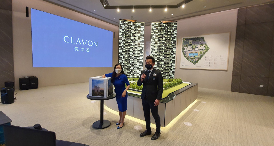 UOL sells 70% of units at Clavon on launch weekend at an average of $1,640 psf - New launch property news