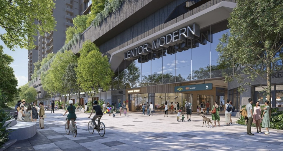 Lentor Modern mall 35% pre-leased with CS Fresh supermarket, ChildFirst Pre-school as anchor tenants  - New launch property news