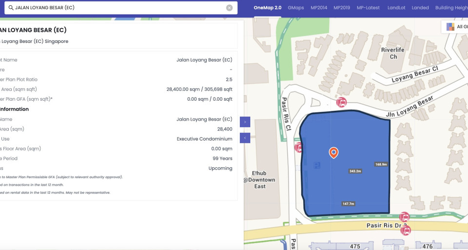 EC site at Jln Loyang Besar in Pasir Ris expected to see keen developer interest - New launch property news