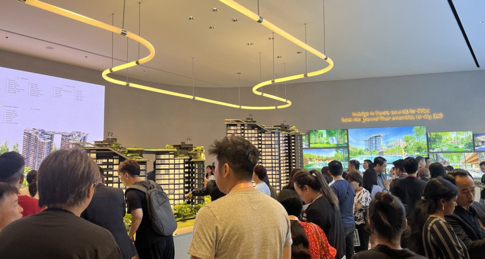 Sora's preview weekend draws 3,000 visitors to sales gallery - New launch property news