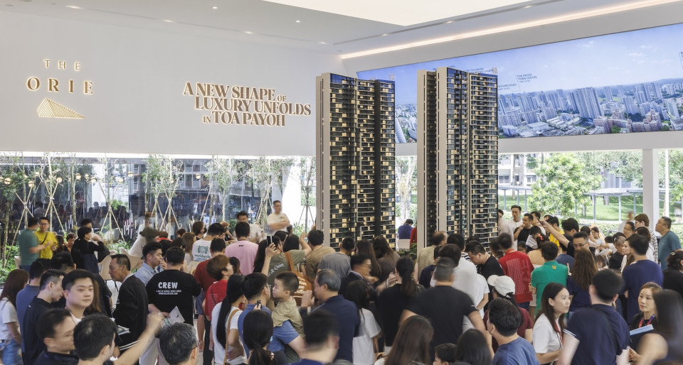 The Orie at Toa Payoh draws 8,000 visitors to sales gallery - New launch property news