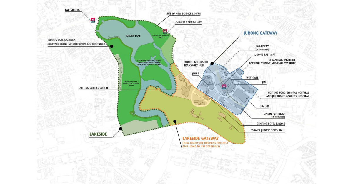 URA requests for Jurong Lake District’s Master Plan proposals - EDGEPROP SINGAPORE