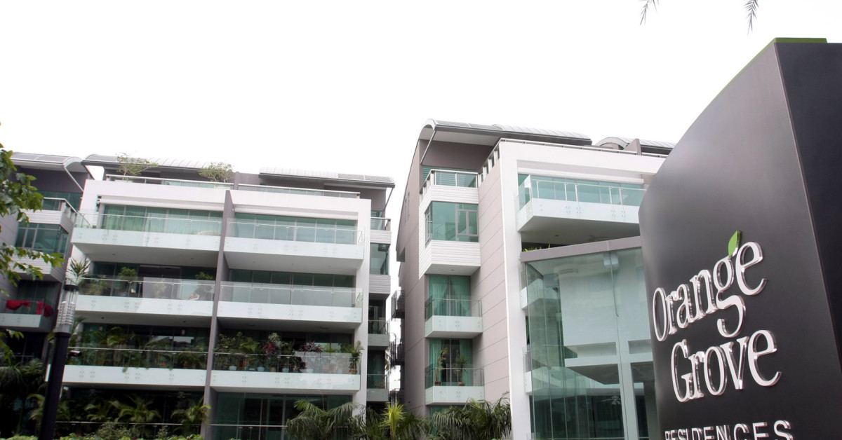DEAL WATCH: Unit at Orange Grove Residences selling below 2007 launch price - EDGEPROP SINGAPORE