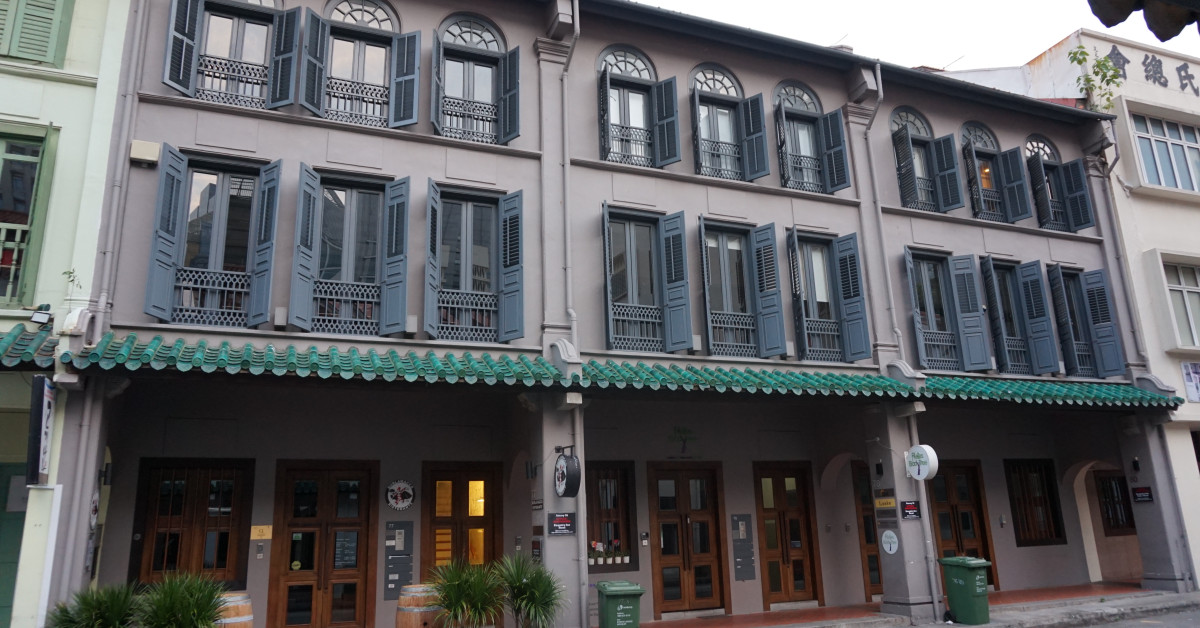 Amoy Street shophouses up for sale  - EDGEPROP SINGAPORE