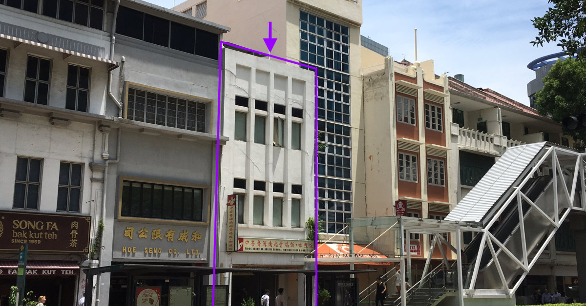 Conservation shophouse up for sale at $5.8 mil  - EDGEPROP SINGAPORE