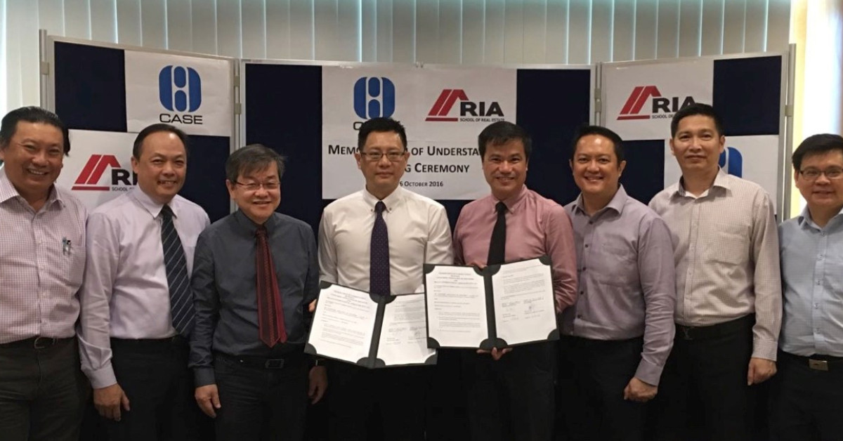 CASE signs MOU with RIA - EDGEPROP SINGAPORE