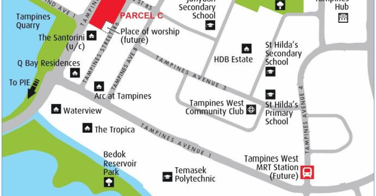 URA launches residential site at Tampines Avenue 10 (Parcel C) - EDGEPROP SINGAPORE