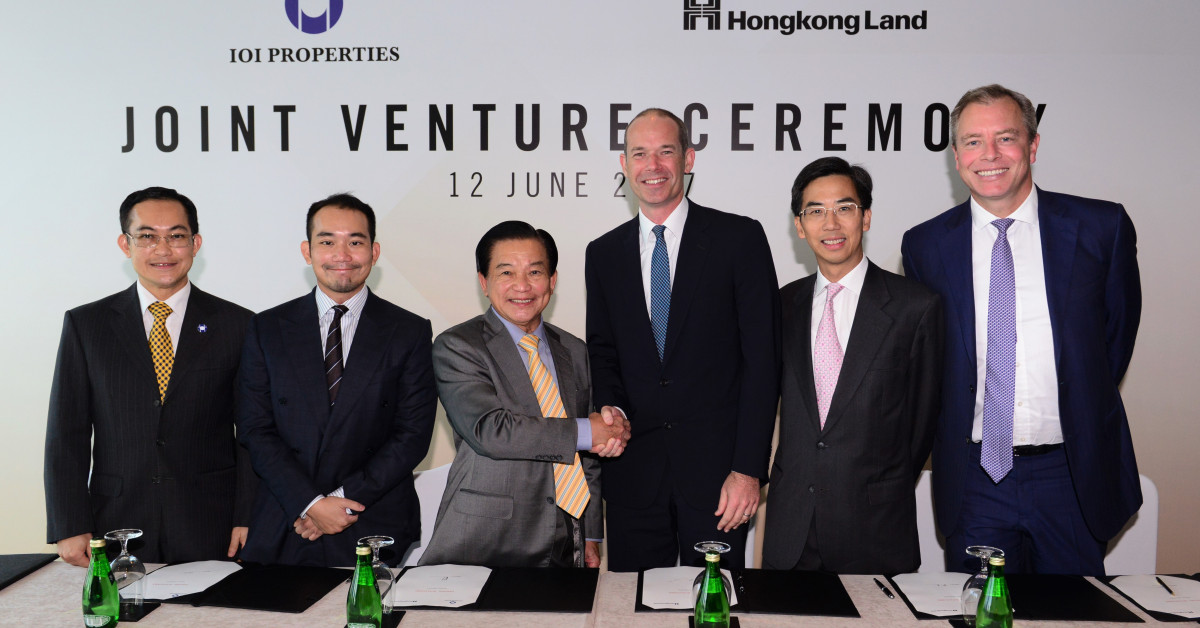 Hongkong Land and IOI Properties to jointly develop Central Boulevard site - EDGEPROP SINGAPORE