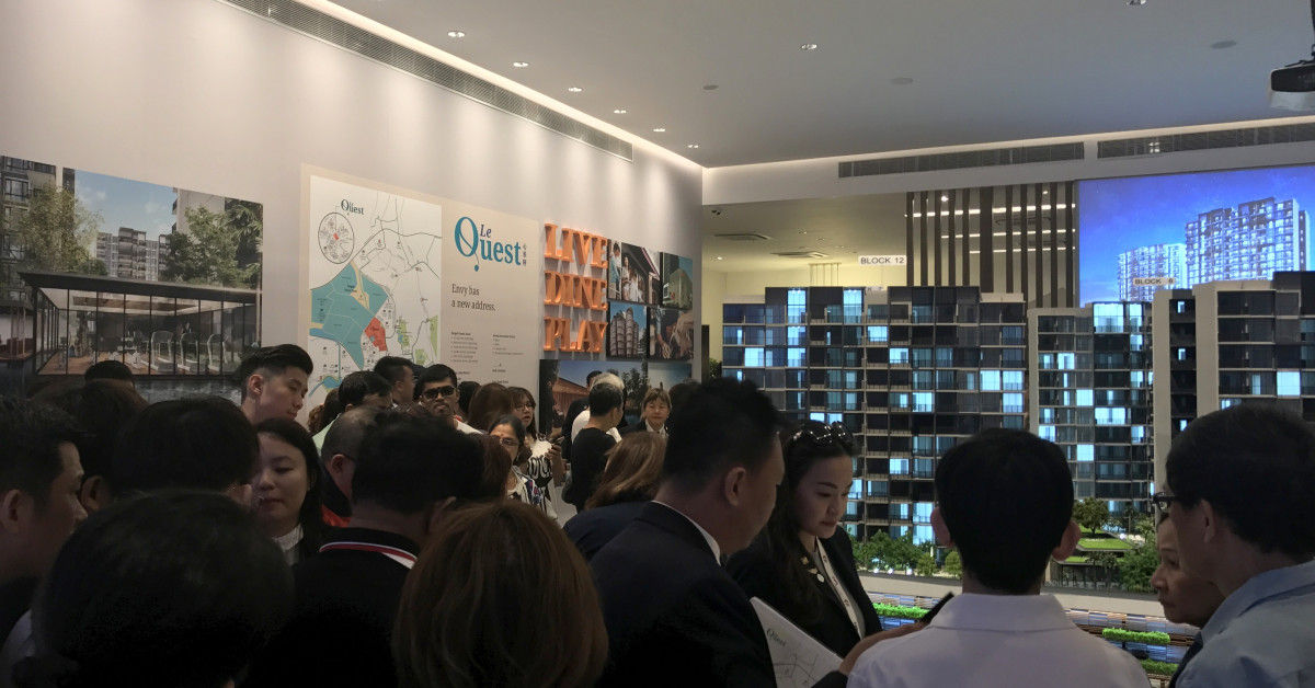 Strong turnout at preview of Le Quest - EDGEPROP SINGAPORE