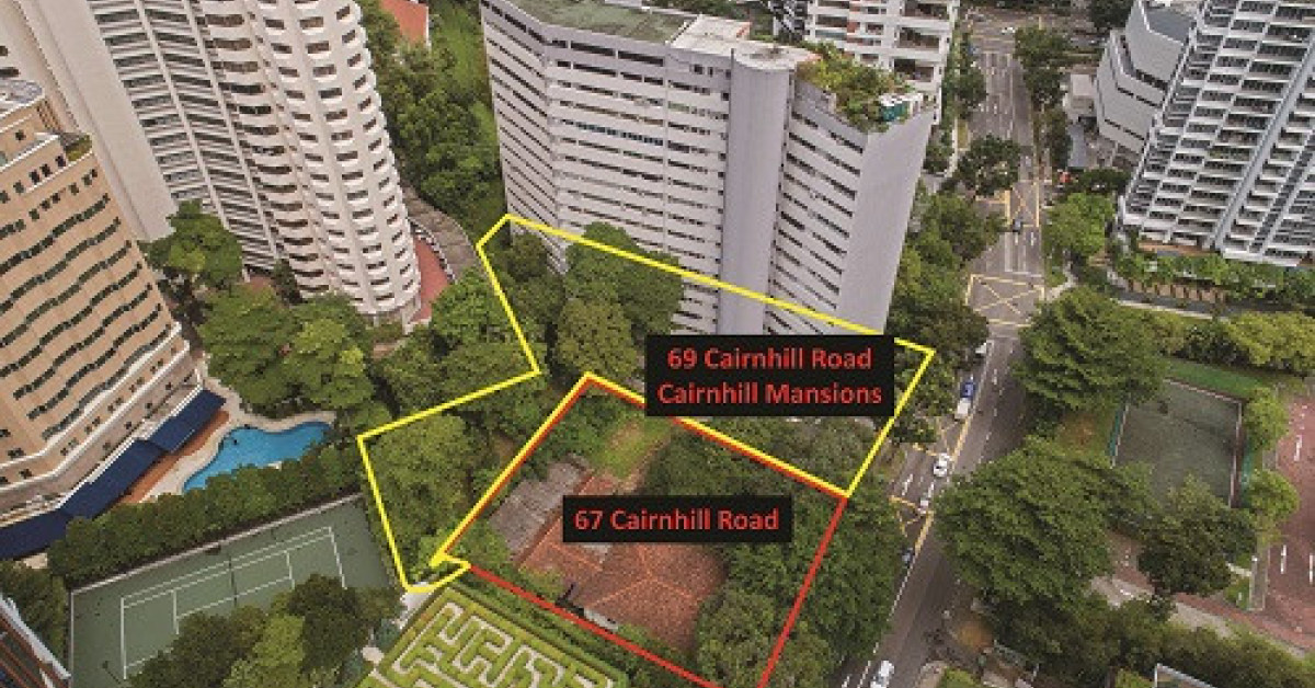 Cairnhill Mansions and adjacent site up for sale  - EDGEPROP SINGAPORE