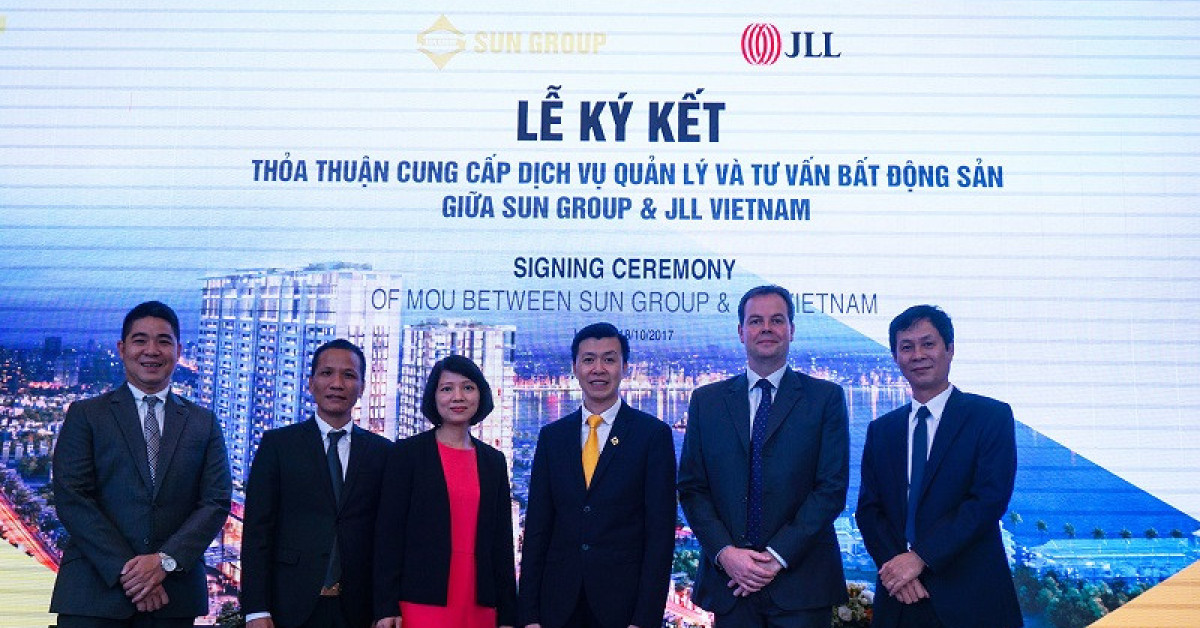 JLL inks MOU with Sun Group for consultancy and property management services - EDGEPROP SINGAPORE