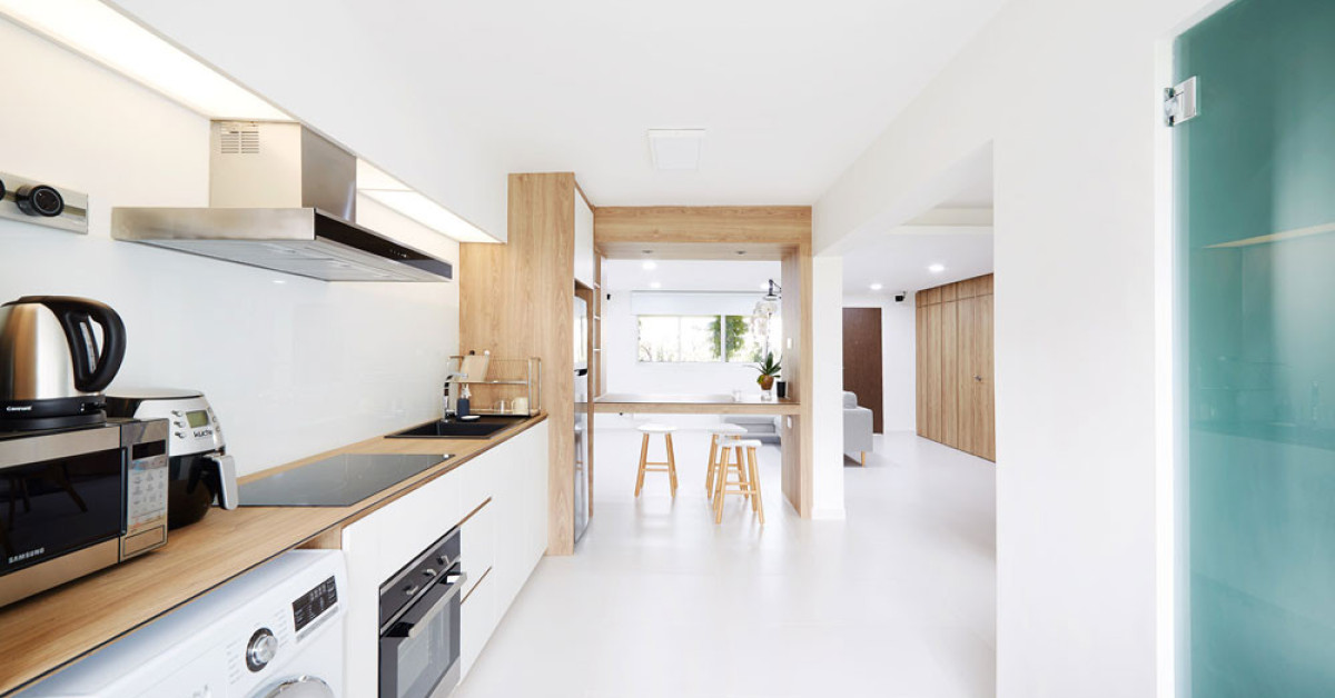  No More Walls: 20 Beautiful Open Kitchens to Adopt for your BTO - EDGEPROP SINGAPORE