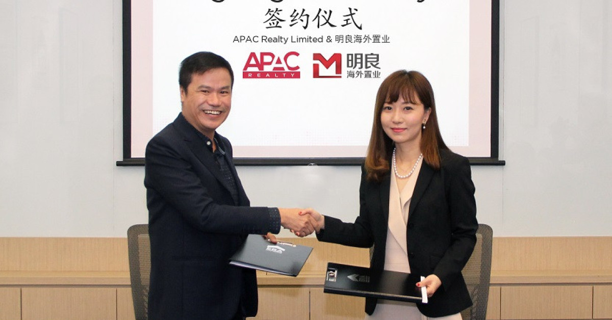 APAC Realty partners MLN Overseas to serve Chinese property buyers - EDGEPROP SINGAPORE