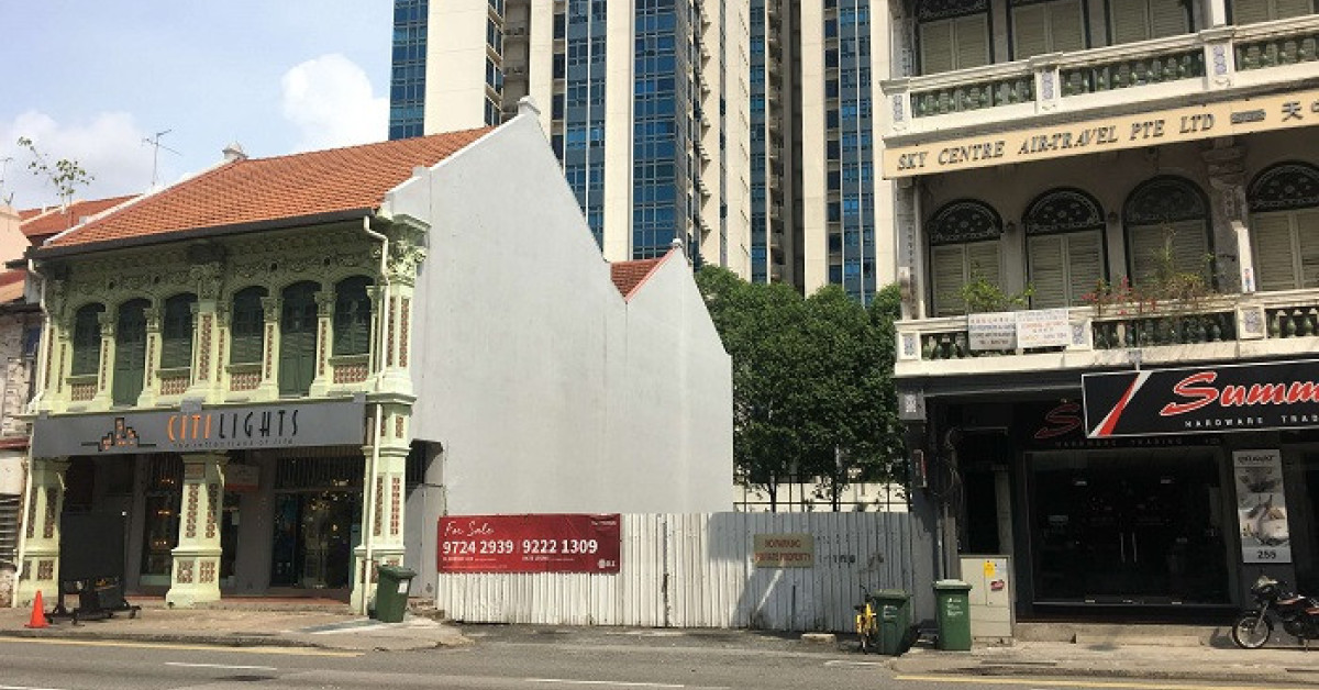 Commercial freehold site on Jalan Besar Road for $13.5 mil - EDGEPROP SINGAPORE