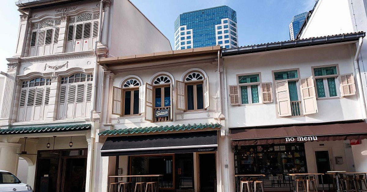 Telok Ayer shophouse with Michelin Star restaurant up for sale - EDGEPROP SINGAPORE