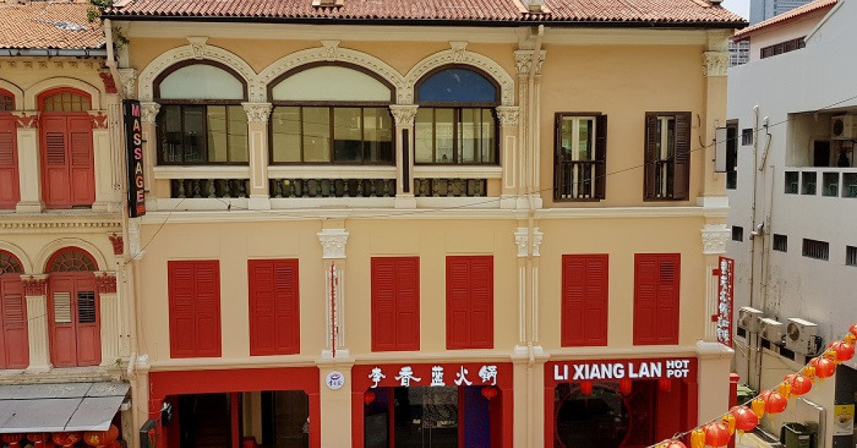 Three adjoining shophouses on Smith Street up for sale - EDGEPROP SINGAPORE