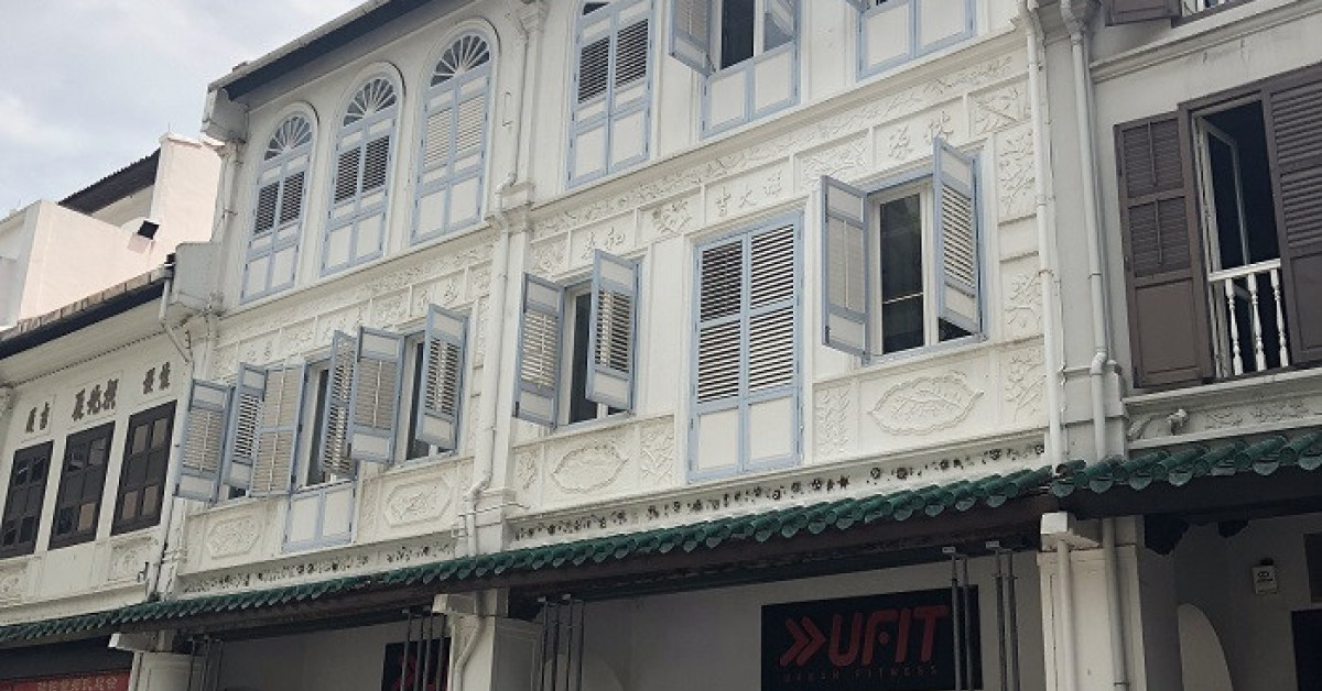 Two adjoining shophouses on Amoy Street going for $50 mil  - EDGEPROP SINGAPORE