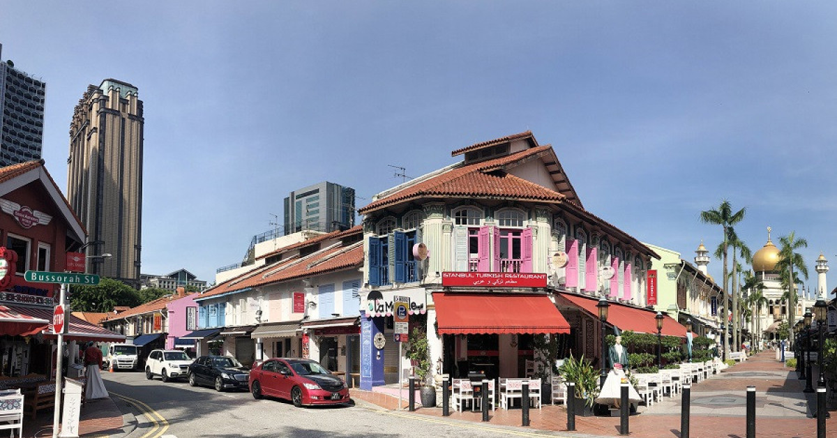  Five adjoining freehold shophouses in Kampong Glam for sale - EDGEPROP SINGAPORE
