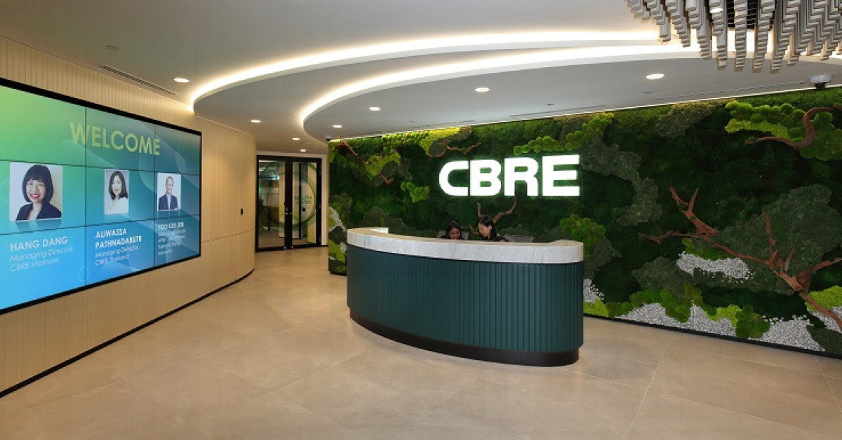 CBRE adopts workplace strategy at new HQ - EDGEPROP SINGAPORE
