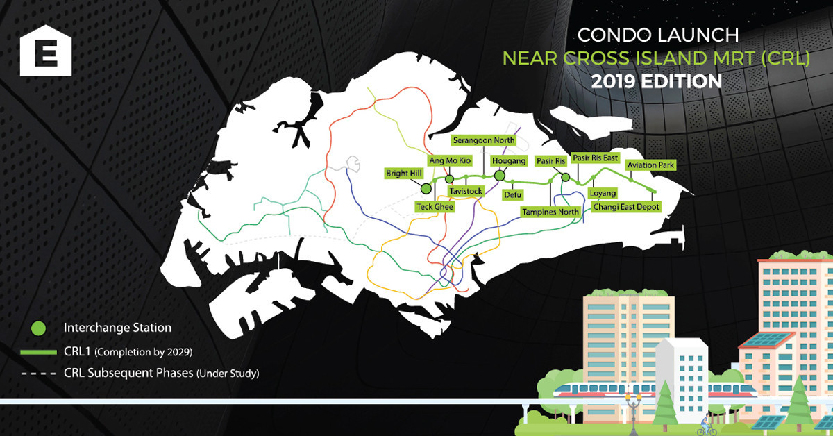 New Condo Launch within 500m of a Cross Island Line (CRL) Station: 2019 Edition - EDGEPROP SINGAPORE
