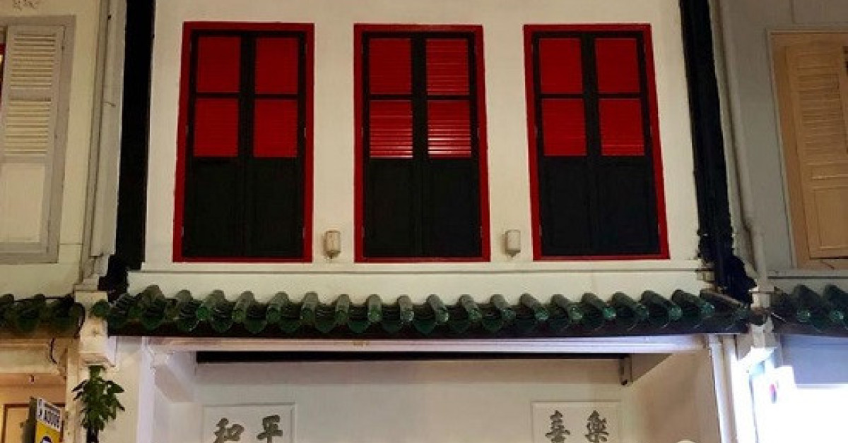 Conservation shophouse at 75 Amoy Street up for sale - EDGEPROP SINGAPORE