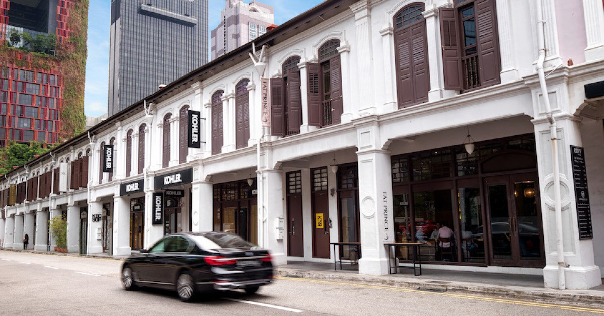 Three pairs of shophouses in Tanjong Pagar for sale at $57.82 mil - EDGEPROP SINGAPORE