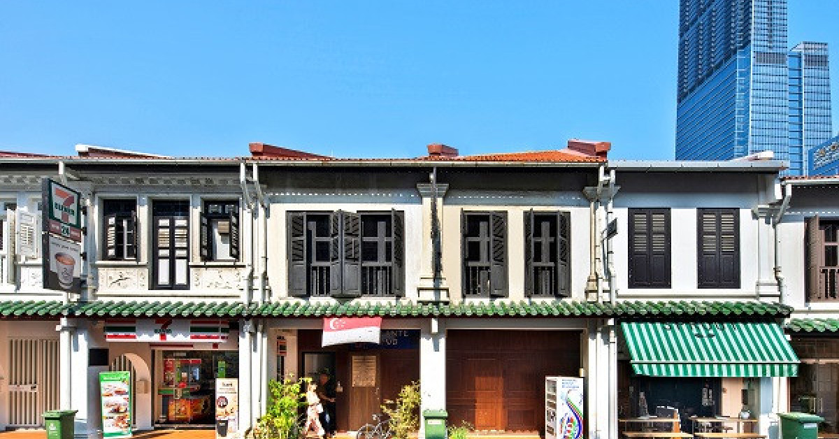 Pair of shophouses on Duxton Road on the market for $11 mil - EDGEPROP SINGAPORE