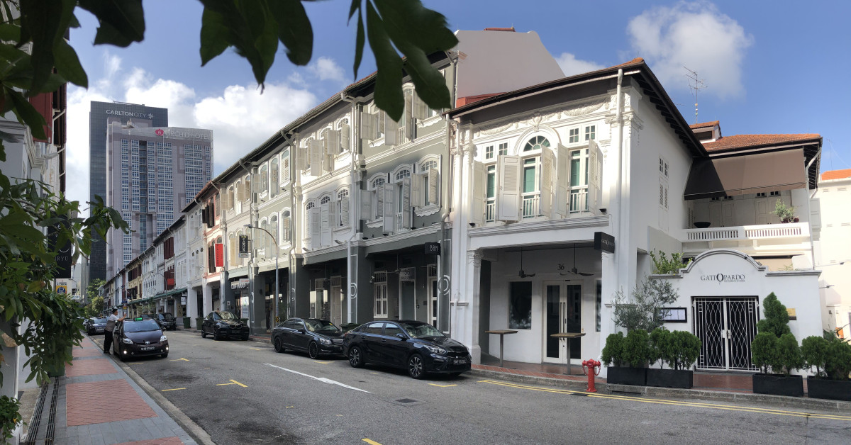 Two conservation shophouses along Tras Street for sale  - EDGEPROP SINGAPORE