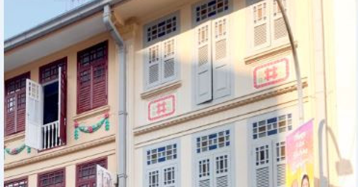 Conservation shophouse on Teo Hong Road on the market for $15 mil - EDGEPROP SINGAPORE