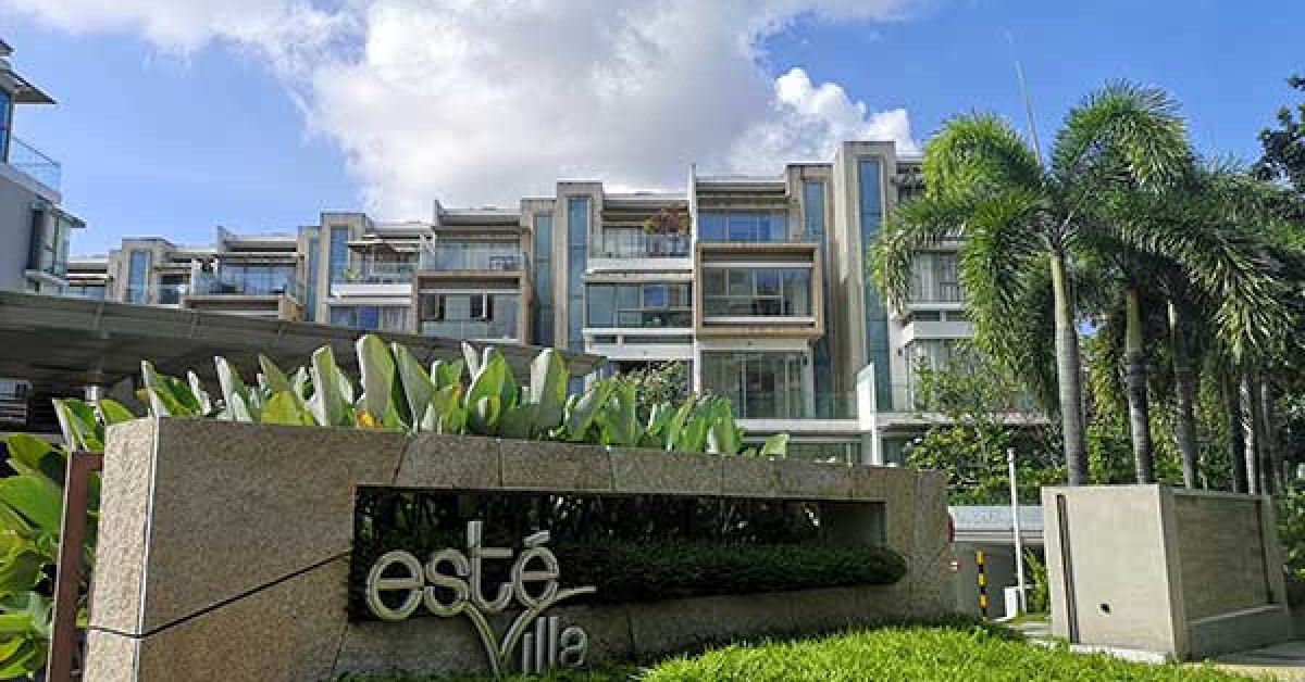 Freehold strata terraced house at Este Villa going for $2.35 mil - EDGEPROP SINGAPORE