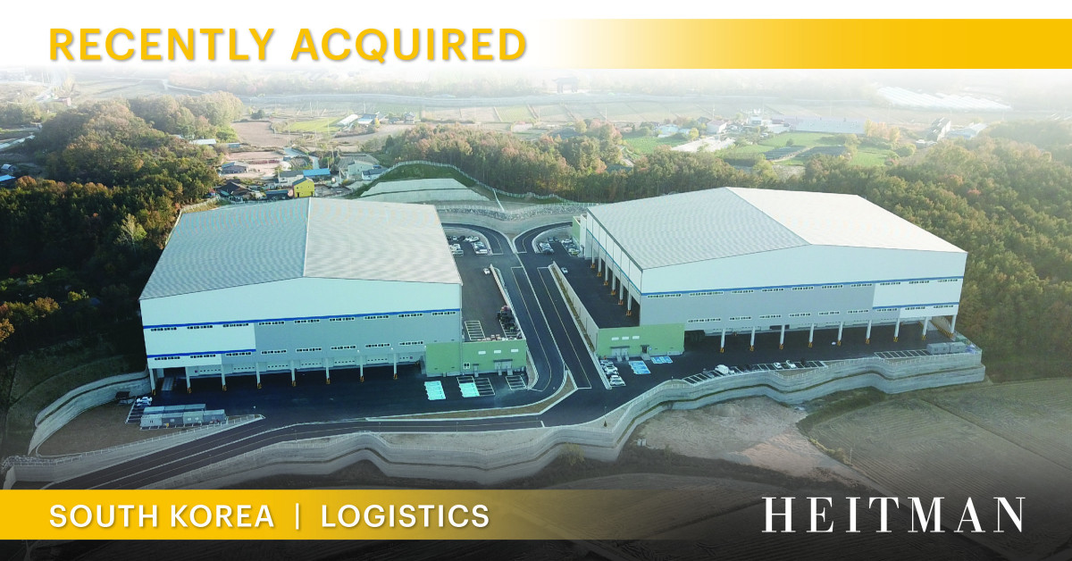 Heitman acquires two warehouse facilities in Yeoju city, South Korea - EDGEPROP SINGAPORE