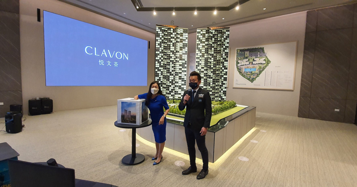 UOL sells 70% of units at Clavon on launch weekend at an average of $1,640 psf - EDGEPROP SINGAPORE