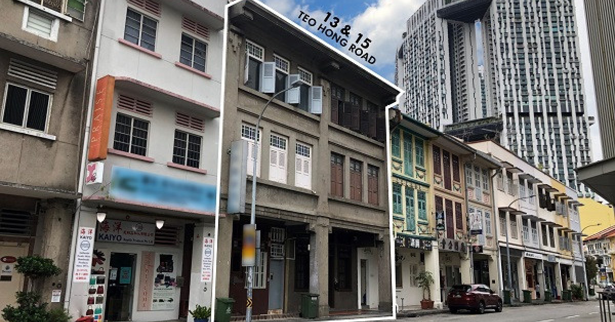 Pair of freehold conservation shophouses in Outram for sale at $33 mil  - EDGEPROP SINGAPORE