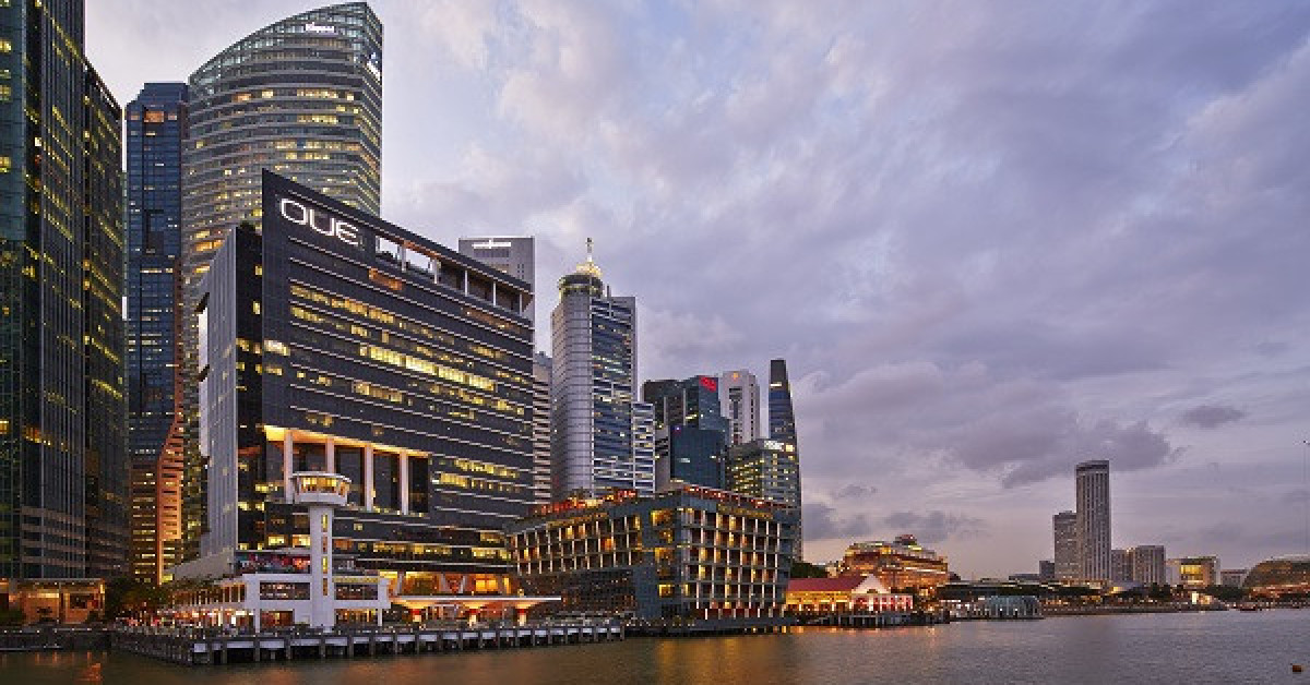 Allianz Real Estate acquires 50% interest in OUE Bayfront for $633.8 mil - EDGEPROP SINGAPORE