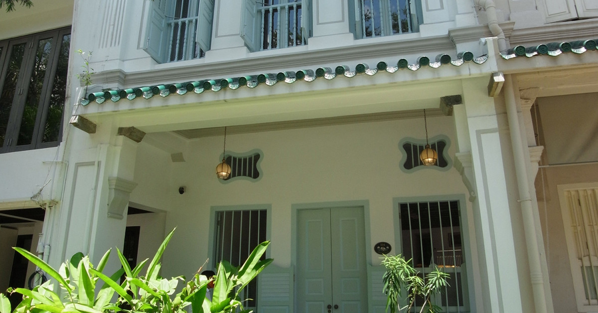 Emerald Hill conservation terraced house sells for $10.3 mil, or $5,896 psf  - EDGEPROP SINGAPORE