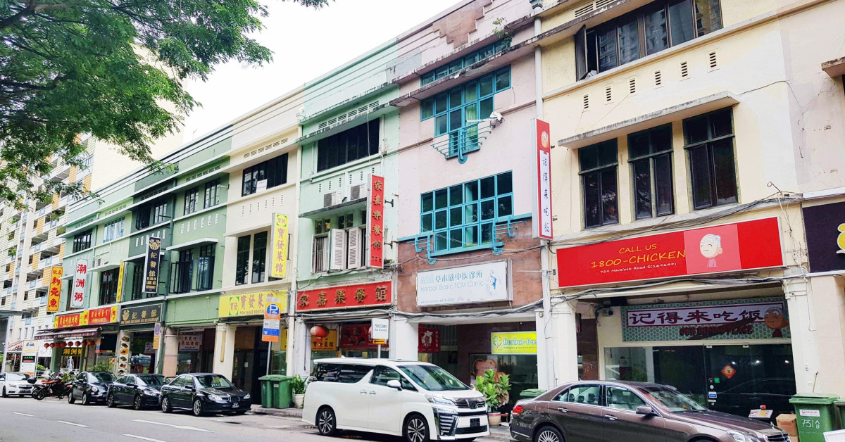 City-fringe shophouses up for sale at Havelock Road and Jalan Bukit Merah - EDGEPROP SINGAPORE