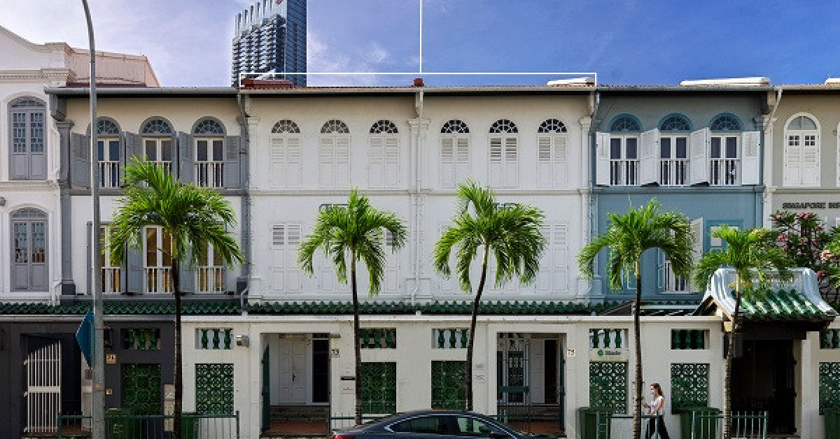 Conservation shophouses at 73 & 75 Neil Road selling for $30 mil - EDGEPROP SINGAPORE