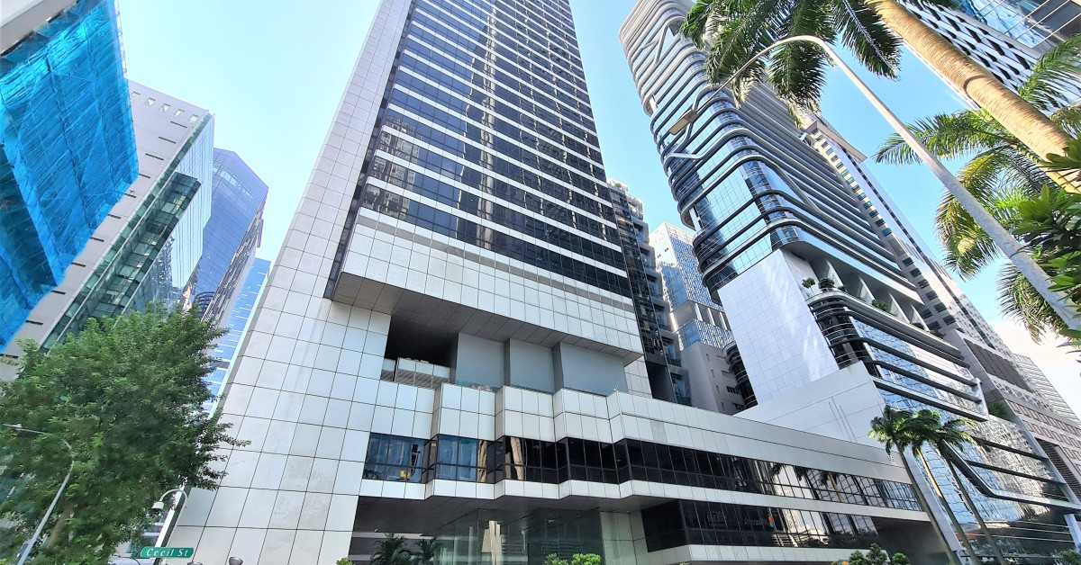 Strata office floor at GB Building going for $10 mil - EDGEPROP SINGAPORE