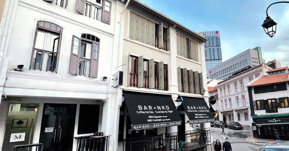 Shophouse at 93 Club Street on the market for $9.9 mil - EDGEPROP SINGAPORE