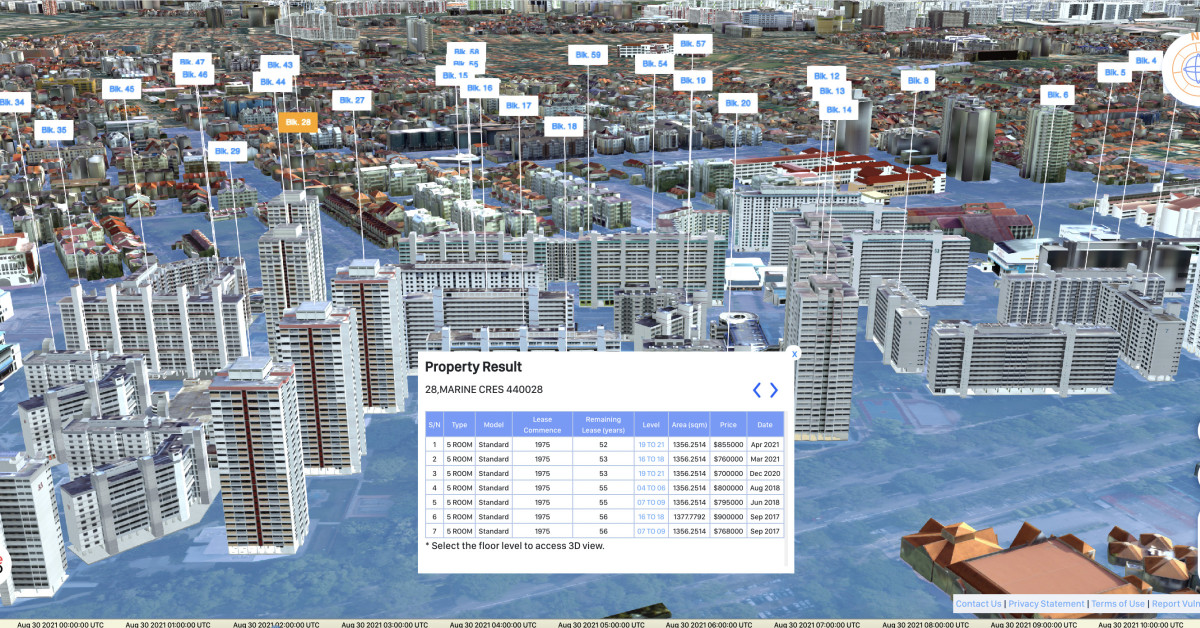 SLA launches OneMap3D; signs MOUs with PropNex, Ninja Van and Kabam to further the use of OneMap - EDGEPROP SINGAPORE