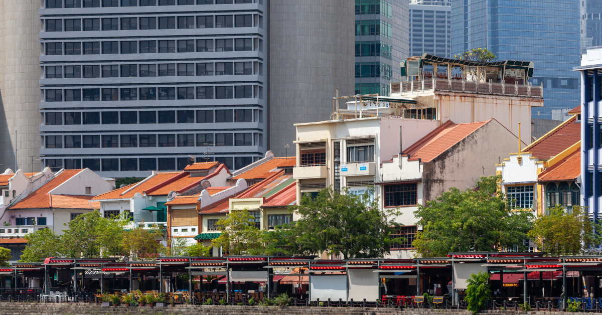 Rare six-storey conservation shophouse at Boat Quay selling for $28 mil - EDGEPROP SINGAPORE