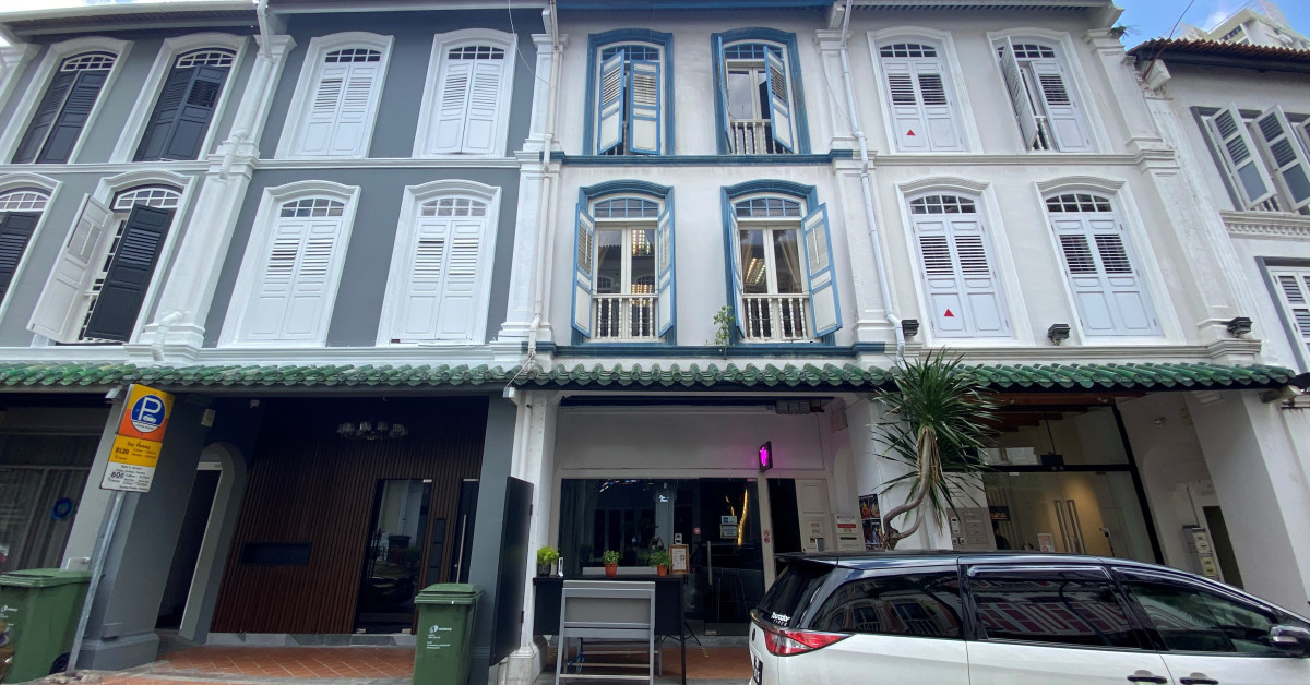  Three-storey conservation shophouse in Tanjong Pagar for sale at $8.9 mil - EDGEPROP SINGAPORE
